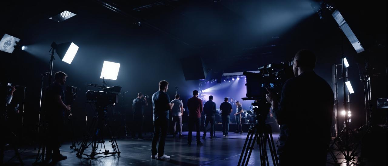 百花视频拍摄现场